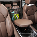 3 layers car mesh organizer between seats portable